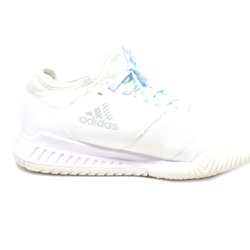 Adidas Court Team Bounce In Sport Shoes Fabric White Colour For Men