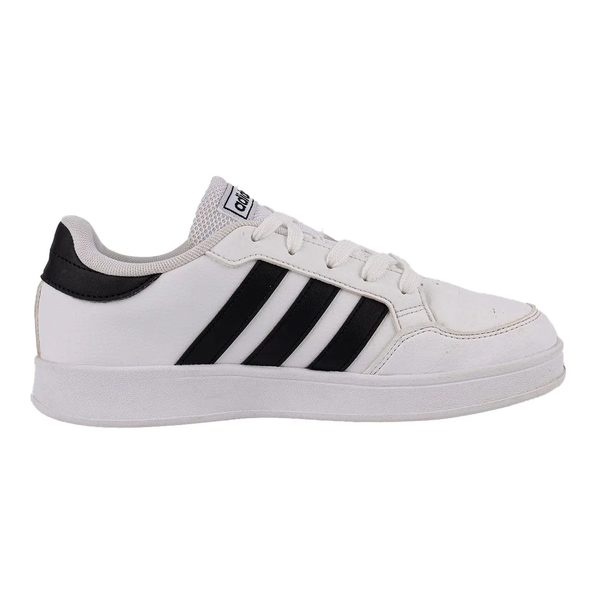 Adidas Grand Court Sneakers Leather White Colour For Kids