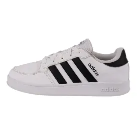 Adidas Grand Court Sneakers Leather White Colour For Kids