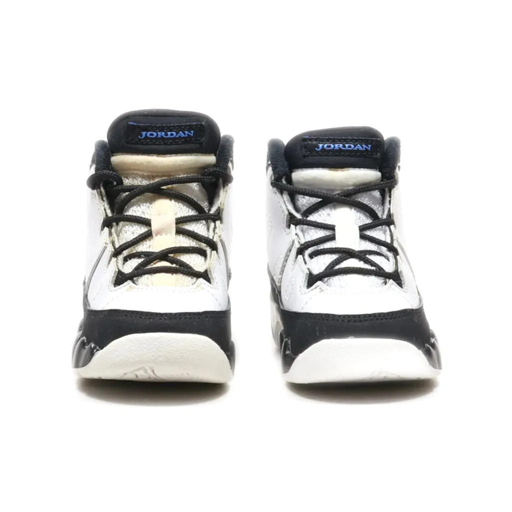 Air Jordan Sneakers Leather White Colour For Kids