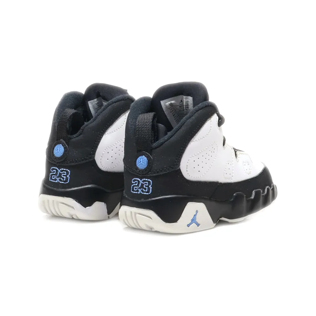 Air Jordan Sneakers Leather White Colour For Kids