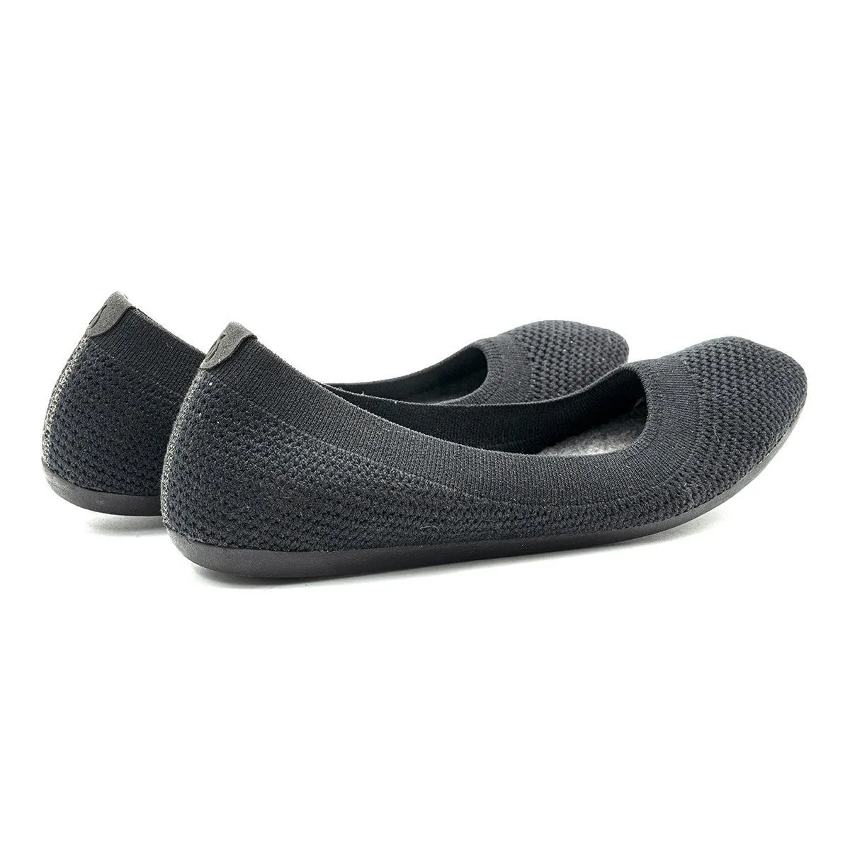 Allbirds Tree Ballerinas Fabric Black Colour For Women