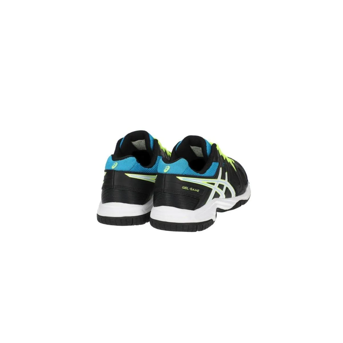 Asics Gelgame 5 Gs Sport Shoes Fabric Black Colour For Kids