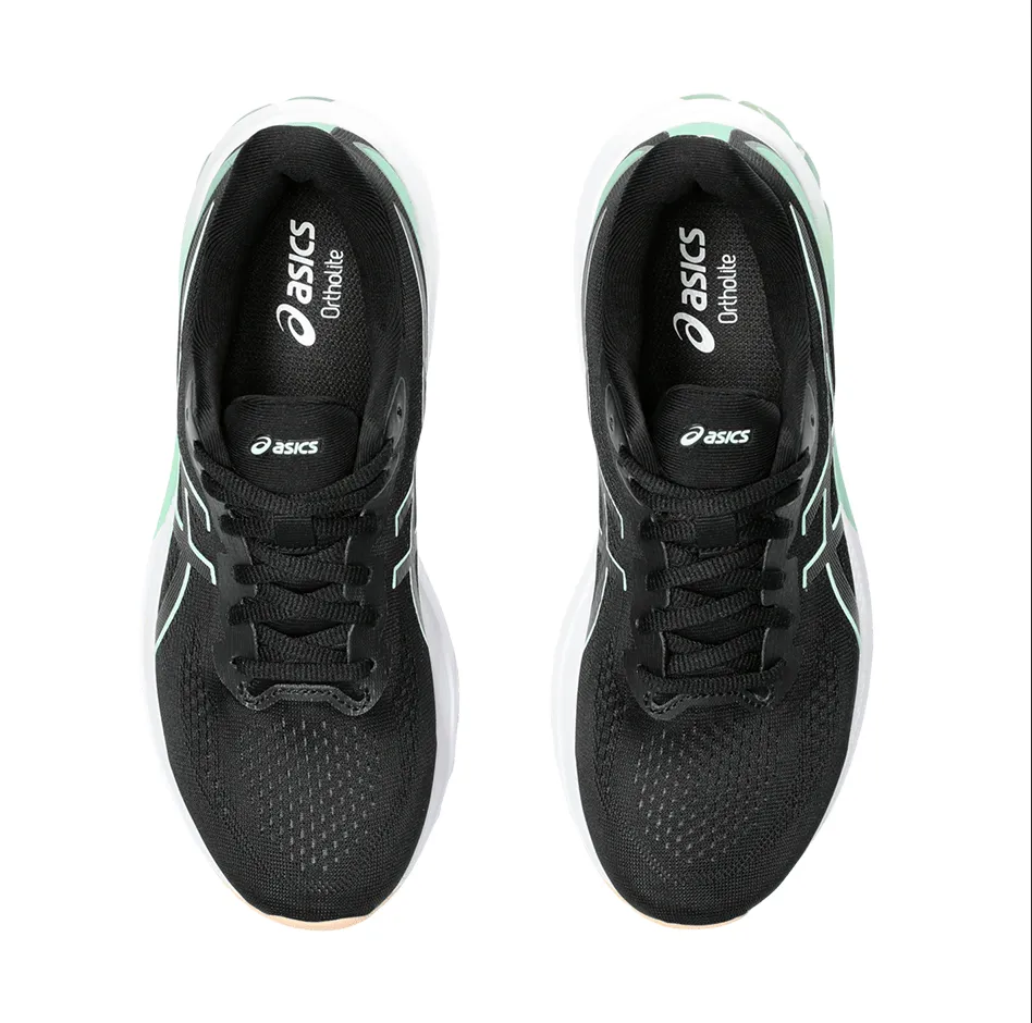 Asics GT-1000v12 Women's Running Shoes SS24 Black / Mint Tint