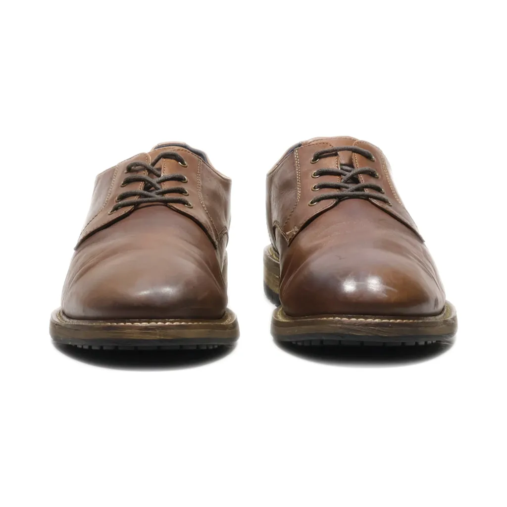 Banana Republic Formal Lace Ups Leather Brown Colour For Men