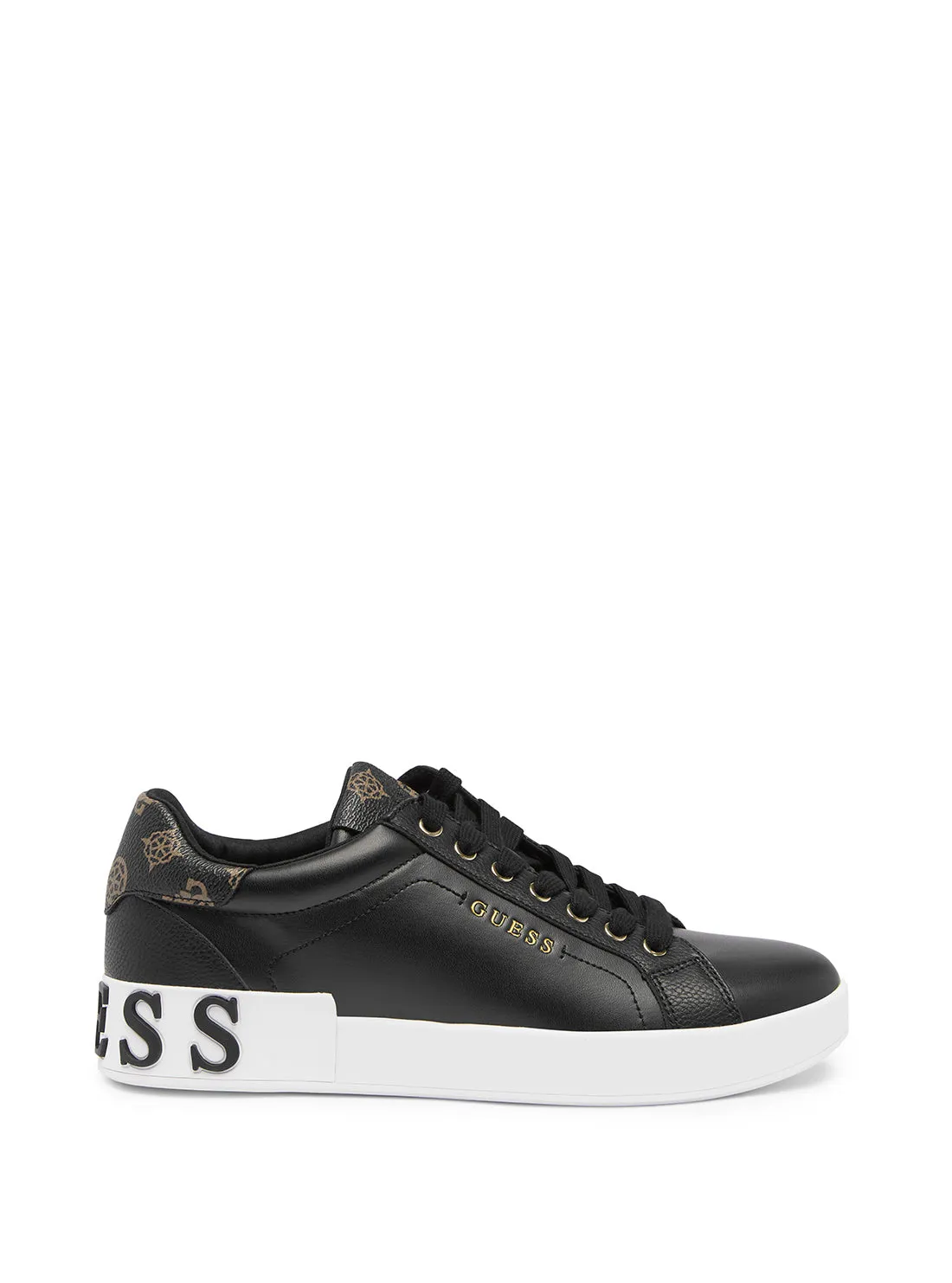 Black Corlan Logo Sneakers