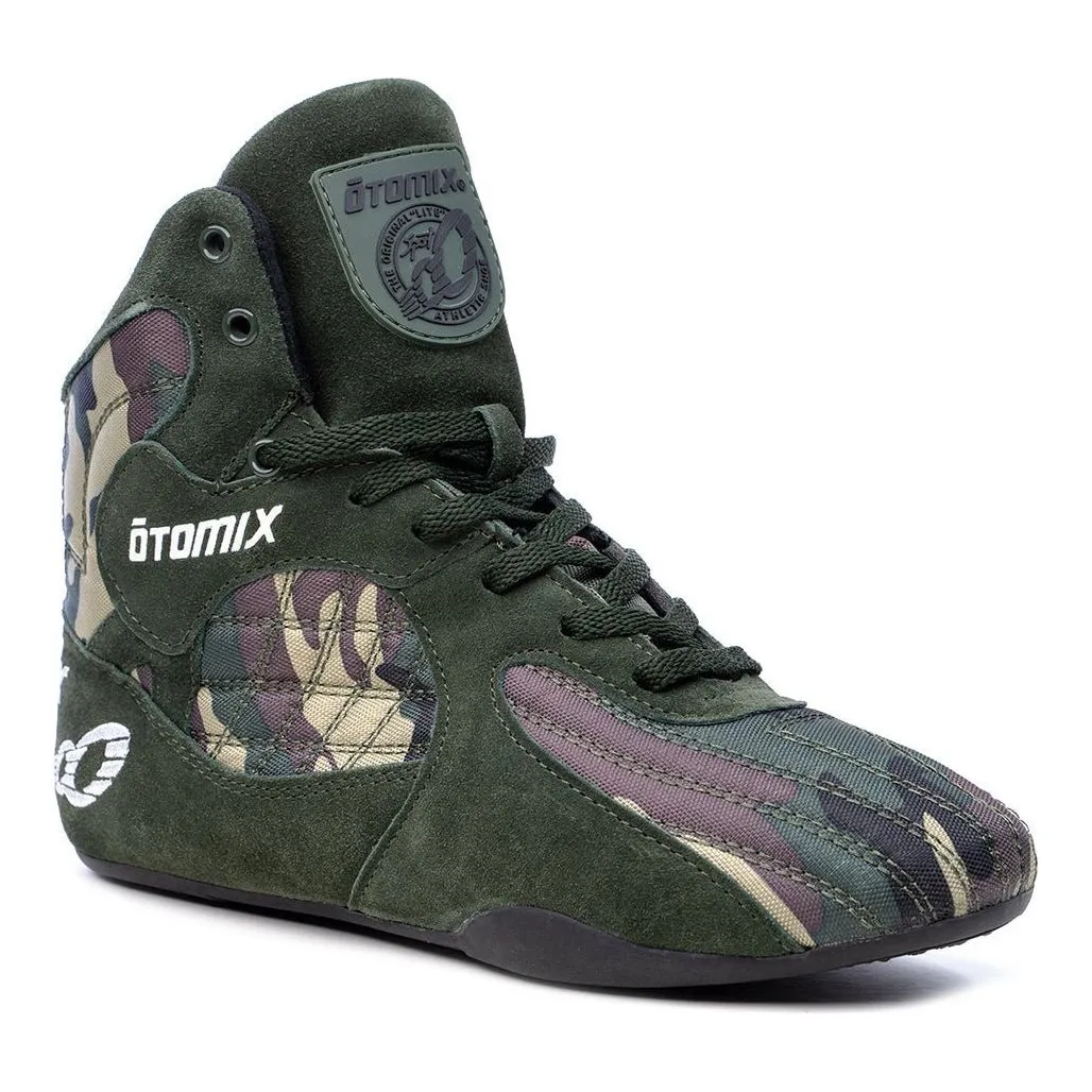 Bodybuilding Weightlifting Shoe Green Camo Stingray