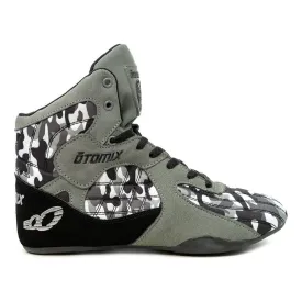 Bodybuilding Weightlifting Shoe GREY Camo Stingray