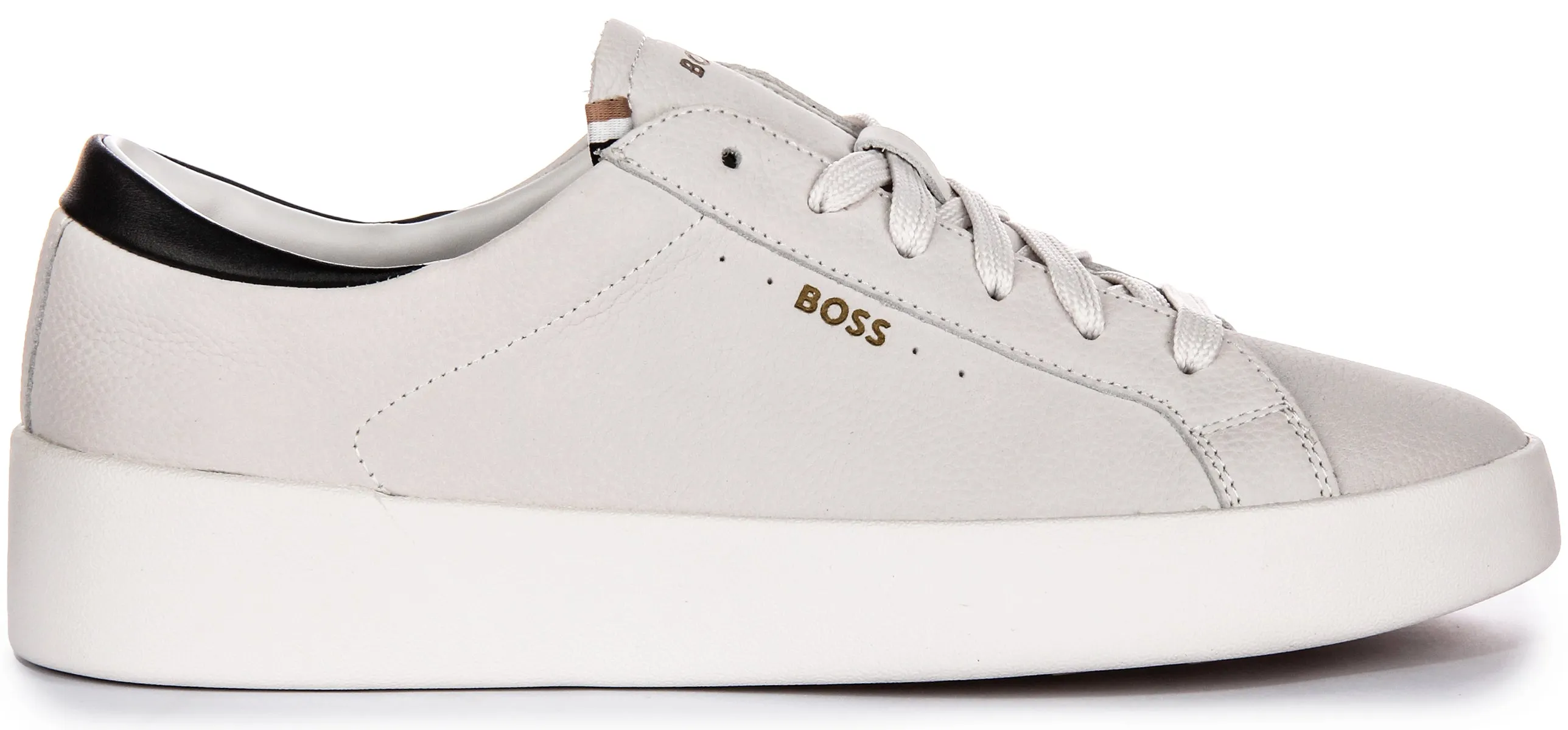 Boss Belwar Tennis Tb In White Black For Men