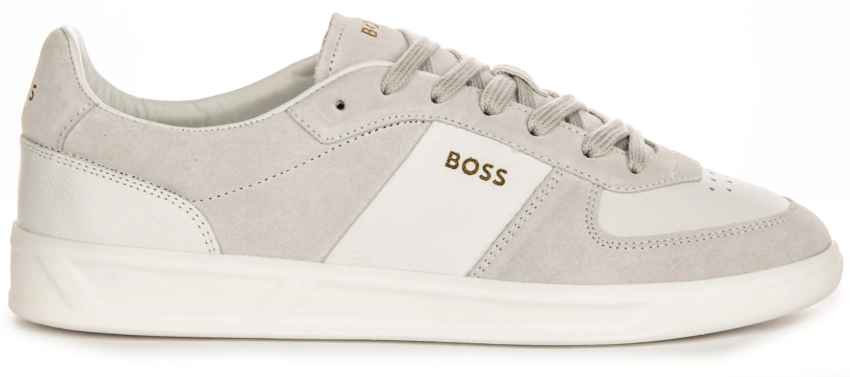 Boss Brandon Tennis In White Grey For Men