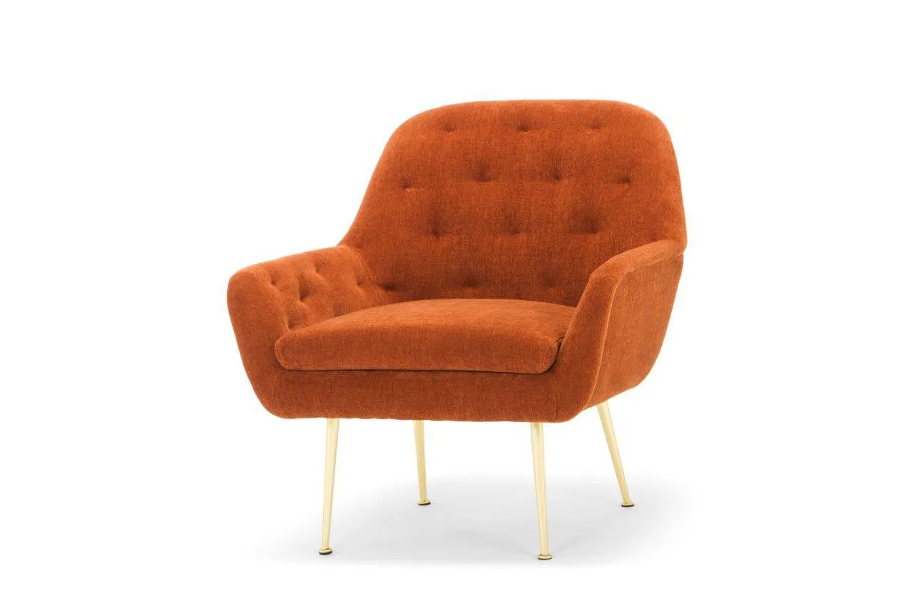 Brandy Orange lounge chair