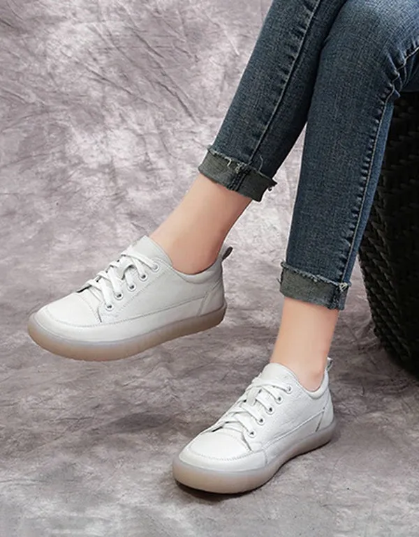 Comfortable Daily Casual Leather Sneakers | 35-41