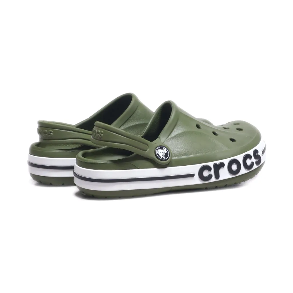 Crocs Clogs Rubber Green Colour For Kids