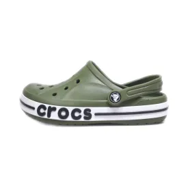 Crocs Clogs Rubber Green Colour For Kids