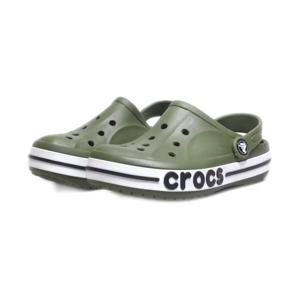 Crocs Clogs Rubber Green Colour For Kids