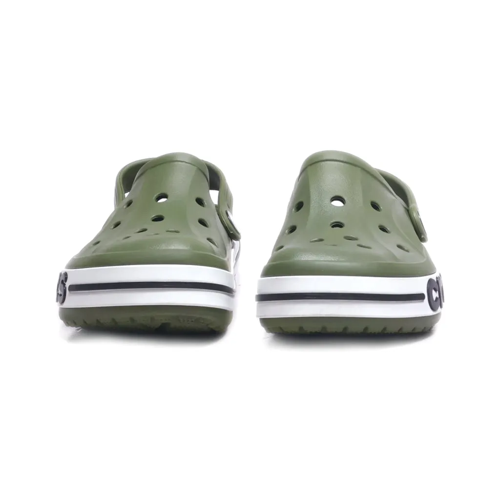 Crocs Clogs Rubber Green Colour For Kids