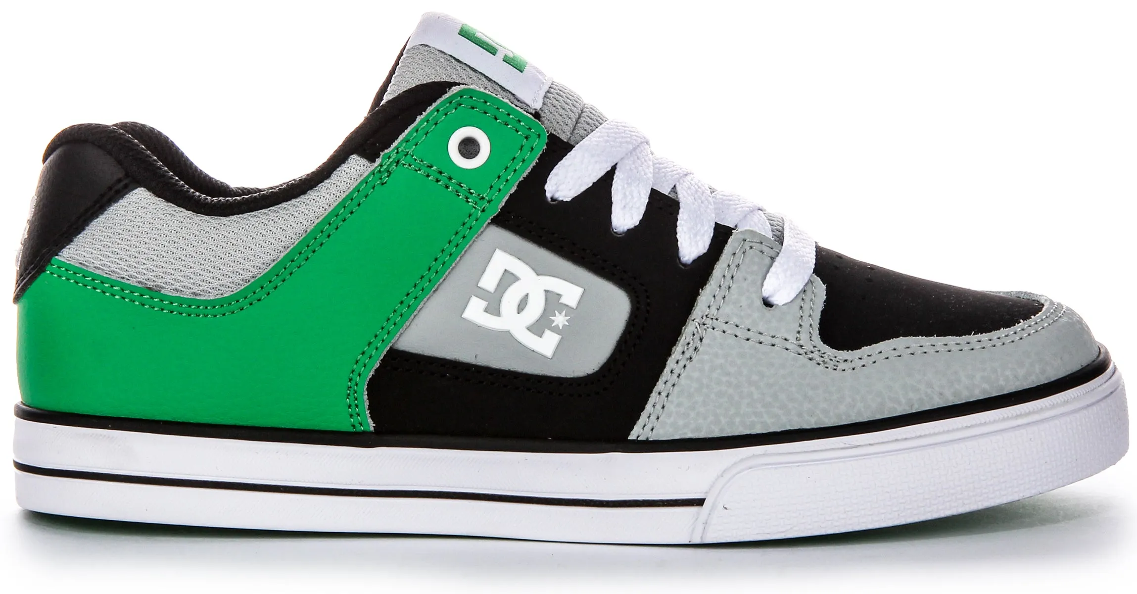 Dc Shoes Pure In Grey Black For Youth