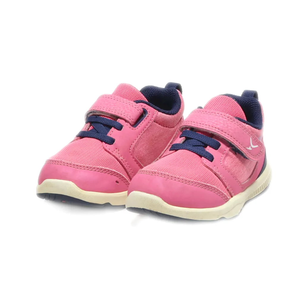 Decathlon 550 I Move Sneakers Leather Pink Colour For Kids