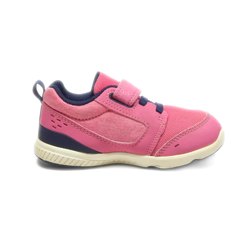 Decathlon 550 I Move Sneakers Leather Pink Colour For Kids