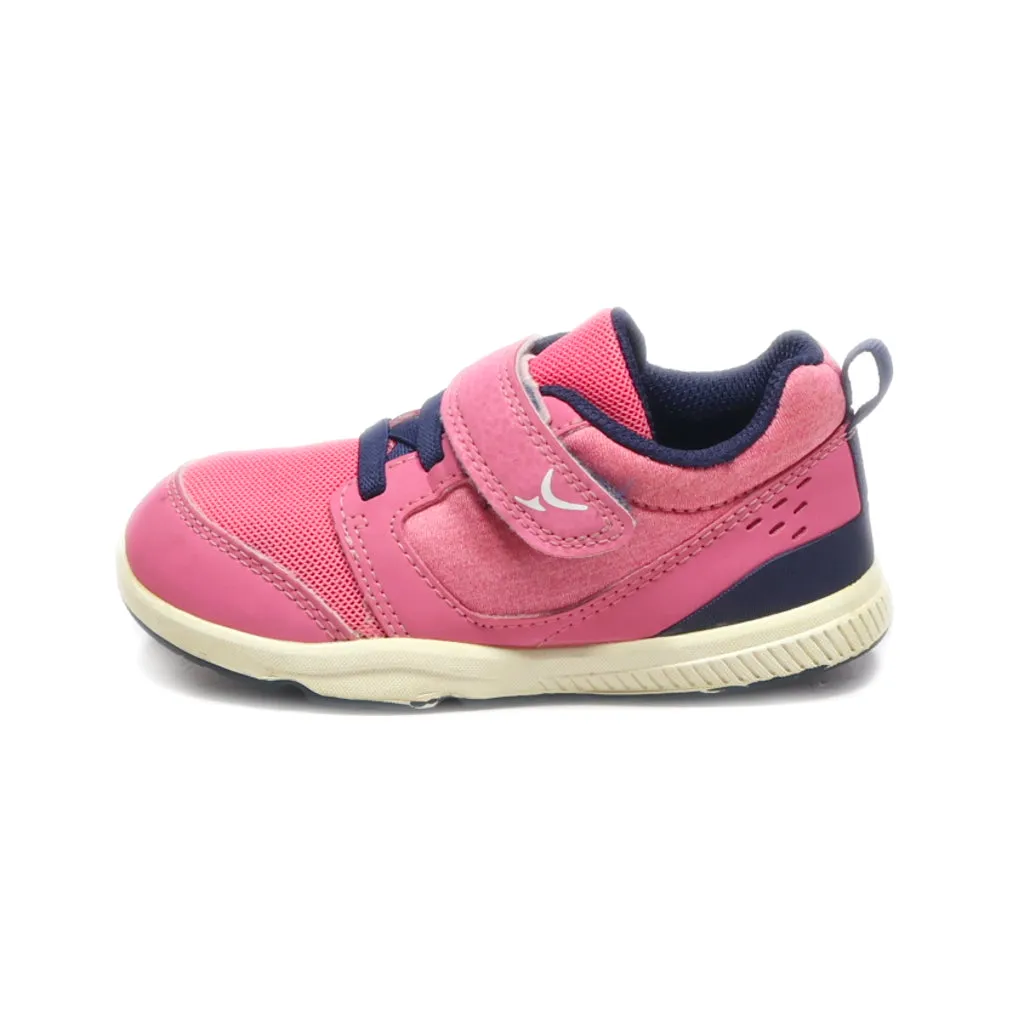 Decathlon 550 I Move Sneakers Leather Pink Colour For Kids