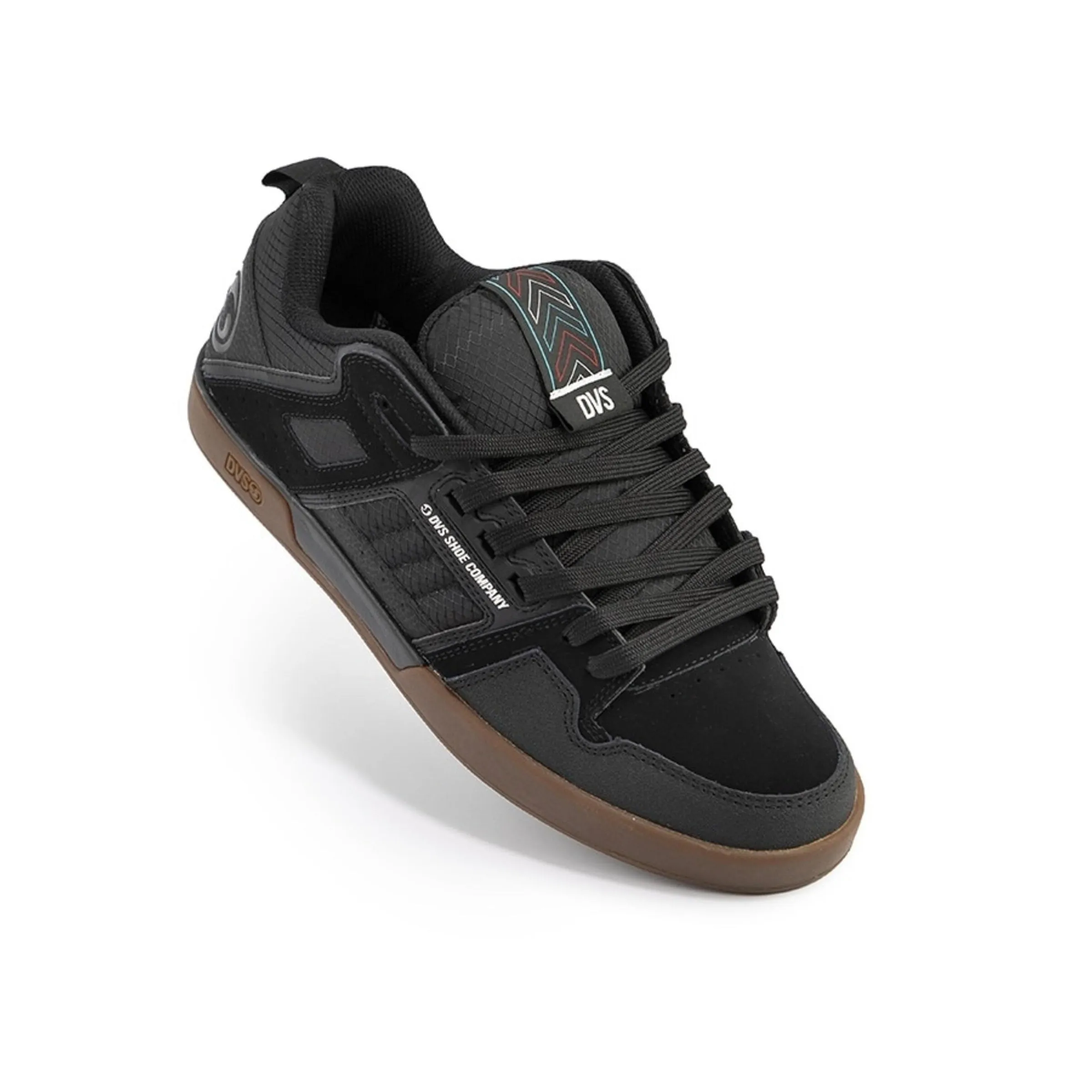 DVS Comanche 2.0  Black Reflective Gum Nubuck