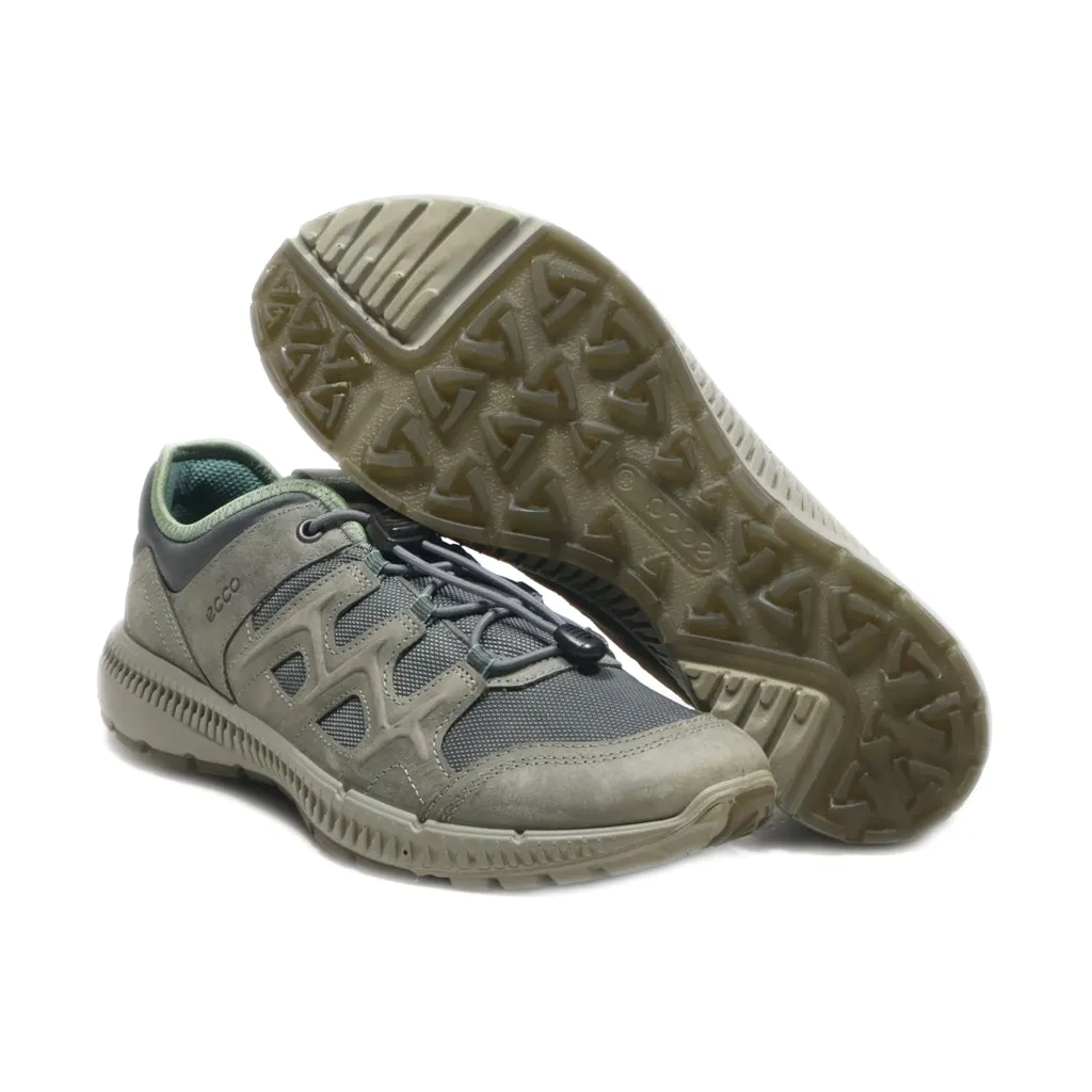 Ecco Low-Top Sneakers Leather Green Colour For Women