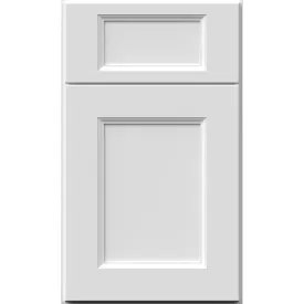 Fabuwood Allure Nexus Frost Recessed Panel White Door Sample