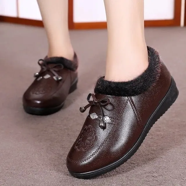 FEERLDI Breathable Leather Flat Multi Style Loafer Shoes