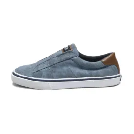 Fila Denim Slip On Low-Top Sneakers Canvas Blue Colour For Men