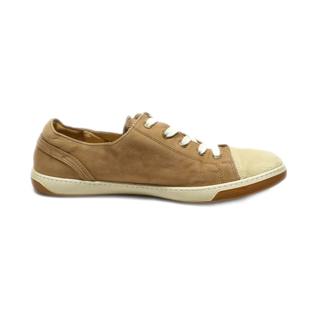 Gabor Jollys Low-Top Sneakers Leather Brown Colour For Men