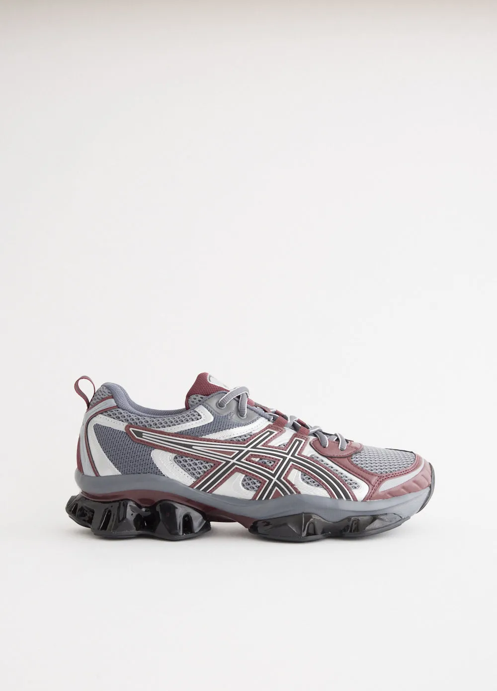 GEL-Quantum Kinetic 'Burgundy Silver' Sneakers