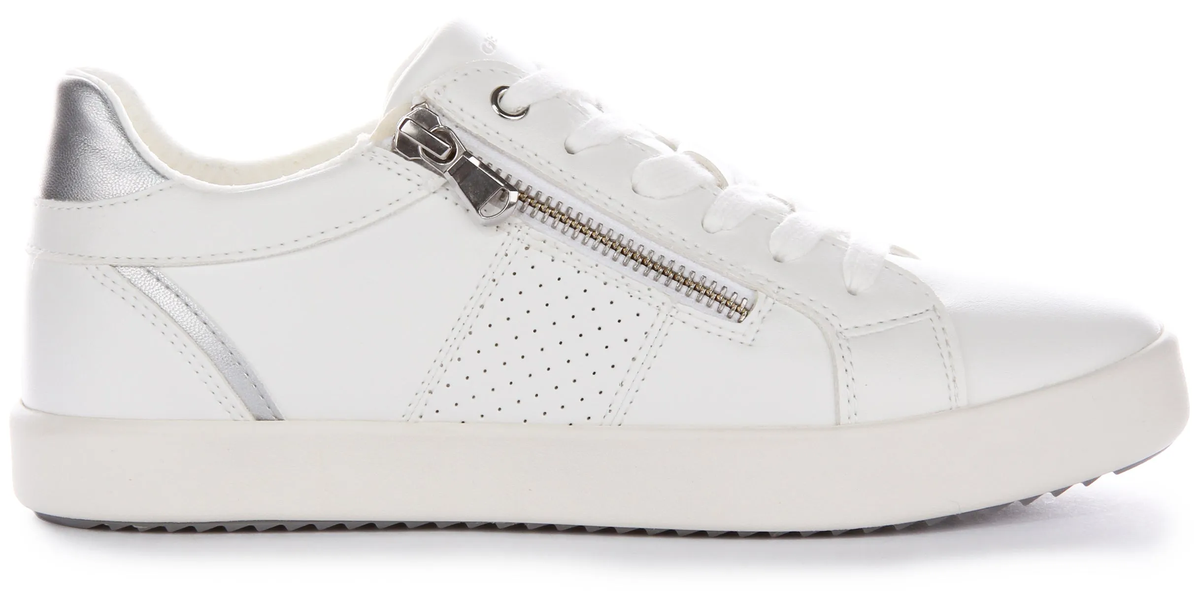 Geox D Blomiee E In Whitsilver For Women