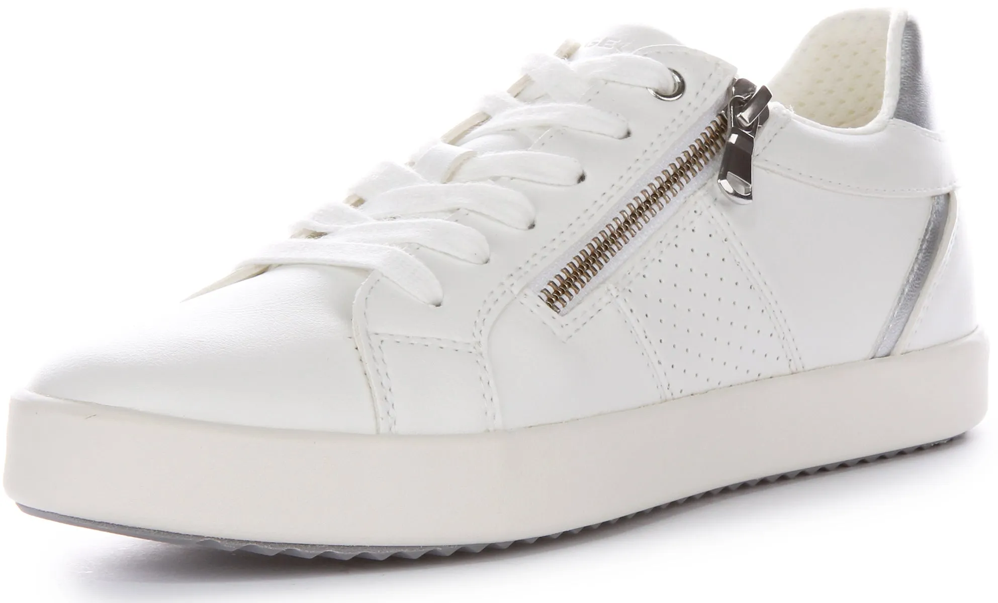 Geox D Blomiee E In Whitsilver For Women