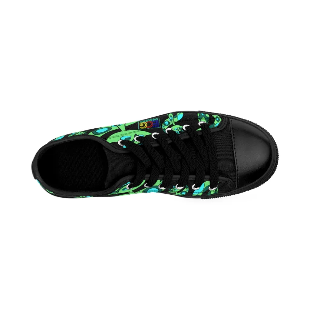 Green Cat Men's Sneakers