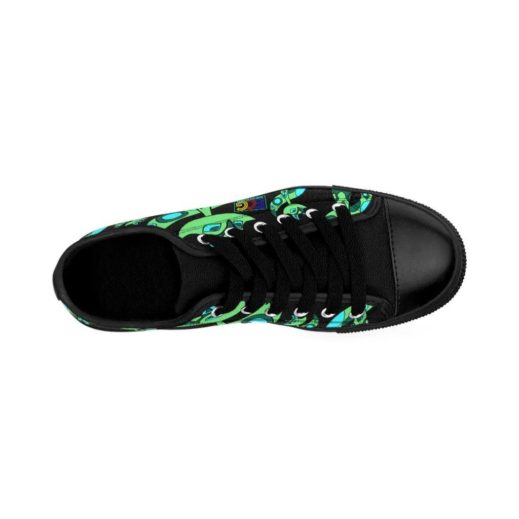 Green Cat Women's Sneakers