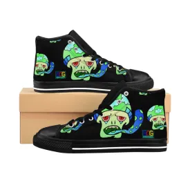 Green Shroom Men's High-top Sneakers