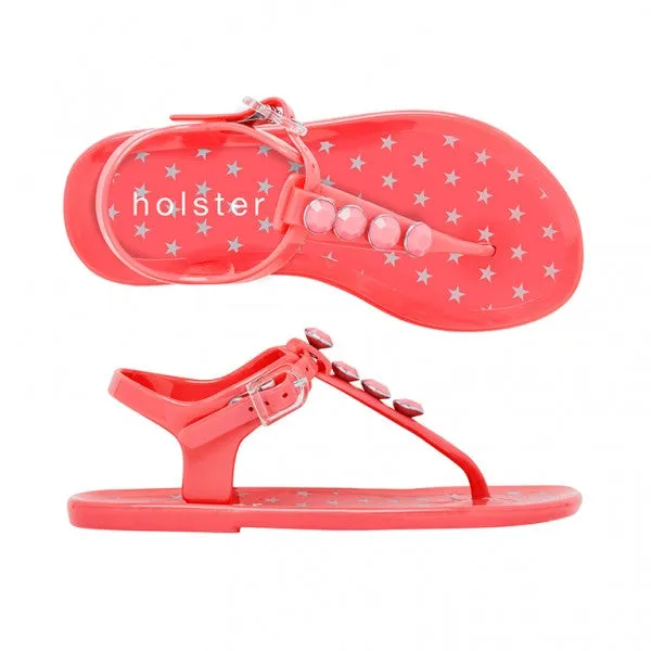 Holster Kids - Girls Starbright Coral Pink Sandal