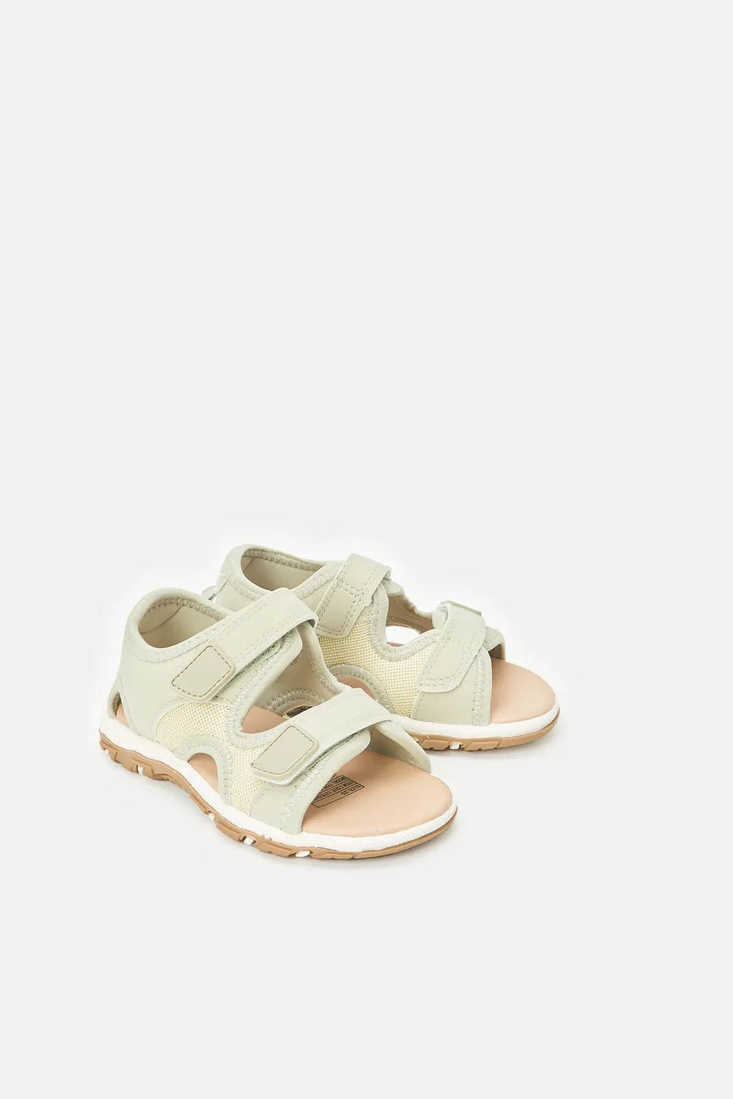 Infant Boys Green Casual Sandal