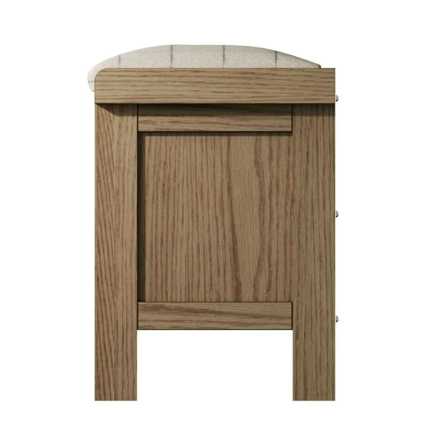 Kettle Home Smoked Oak Hall Bench