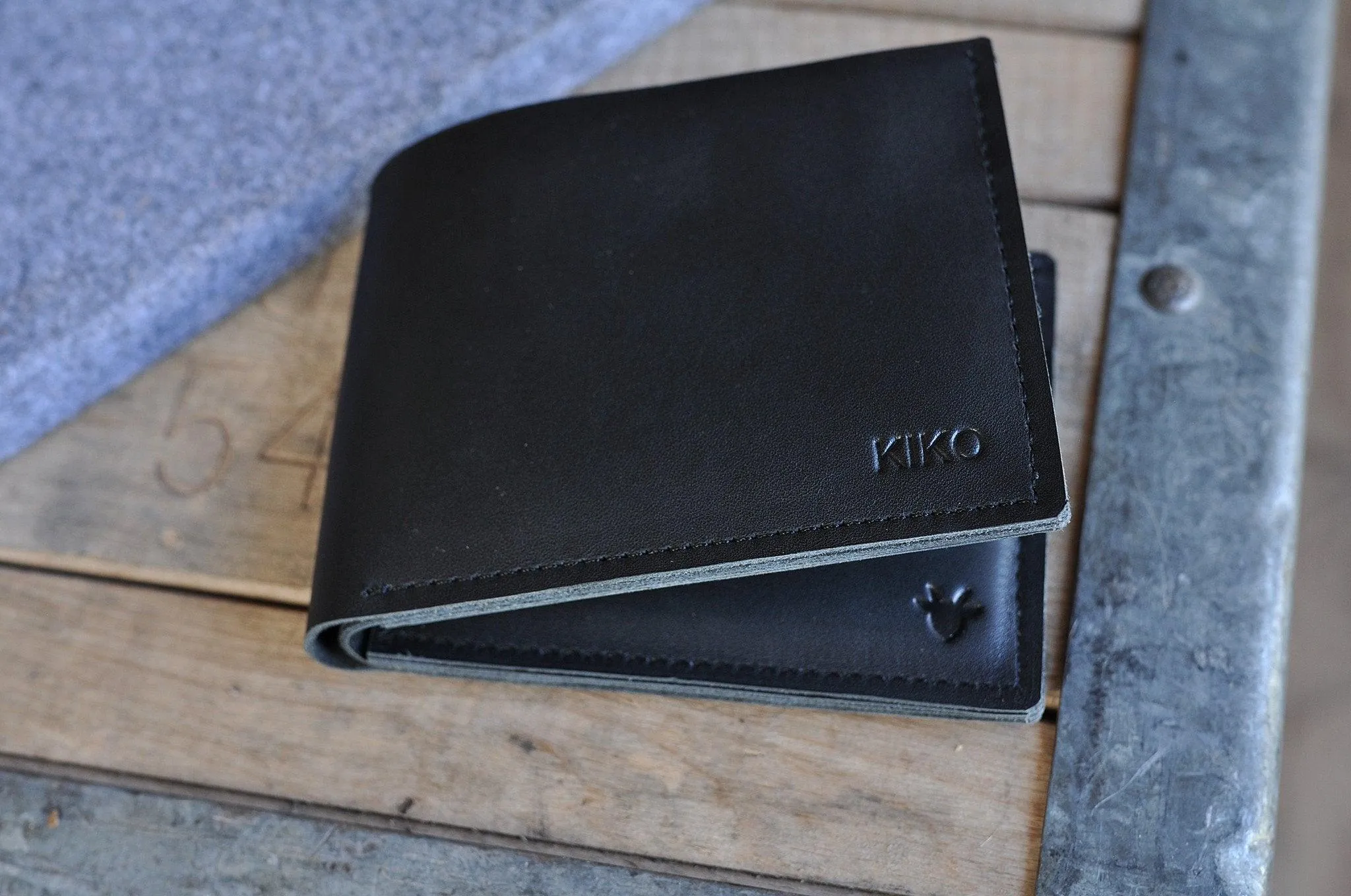 Kiko-leather-Sleek Bifold Wallet