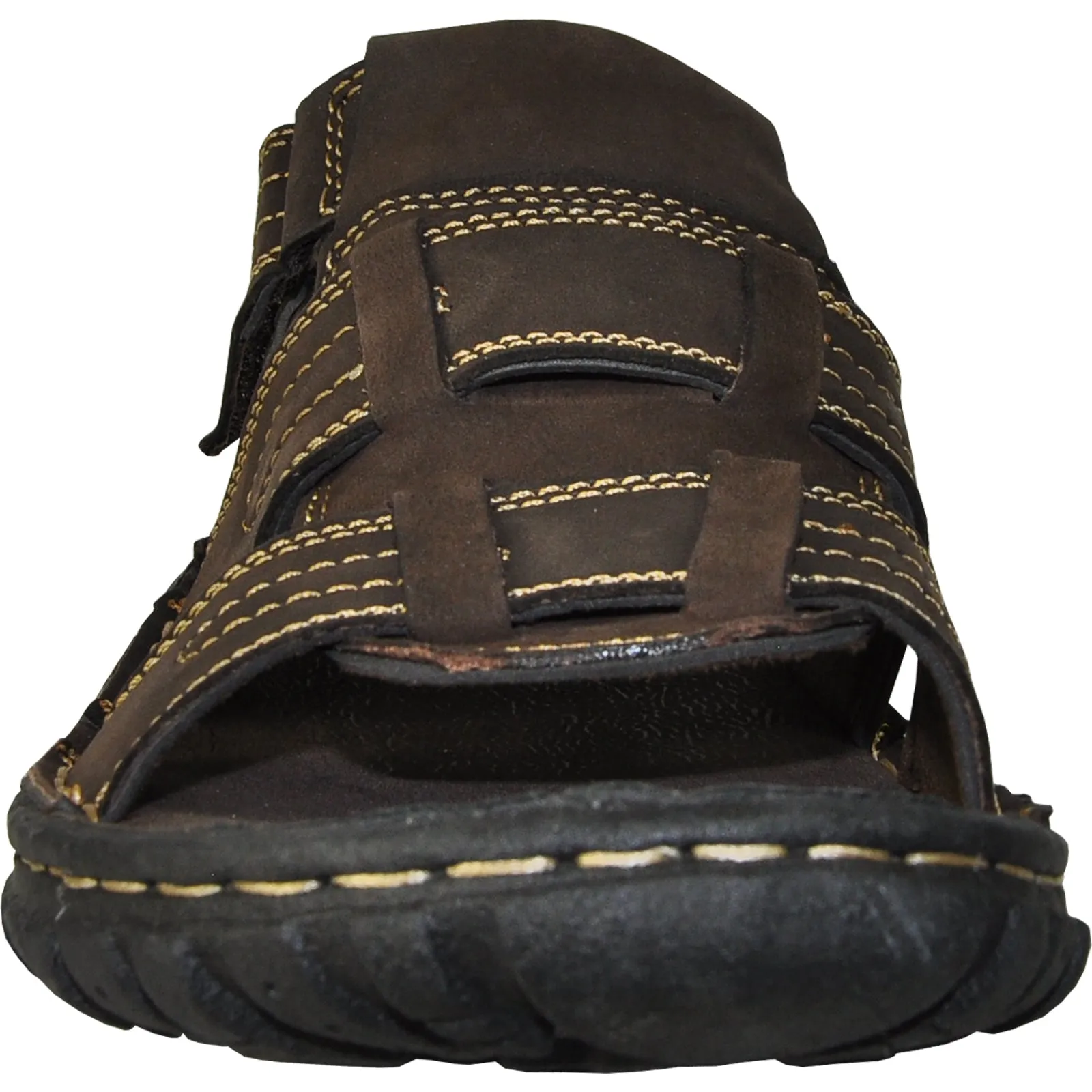 KOZI Men Leather Sandal NEW DIEGO-06 Brown