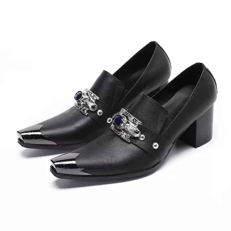 Luxury Smooth Leather Slip-on Dress Shoes