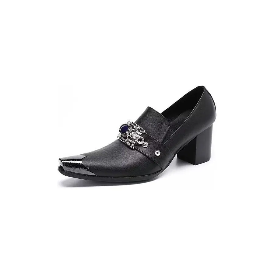 Luxury Smooth Leather Slip-on Dress Shoes