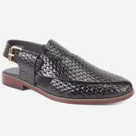 Men "SERVA" Leather Designer Peshawari Sandals