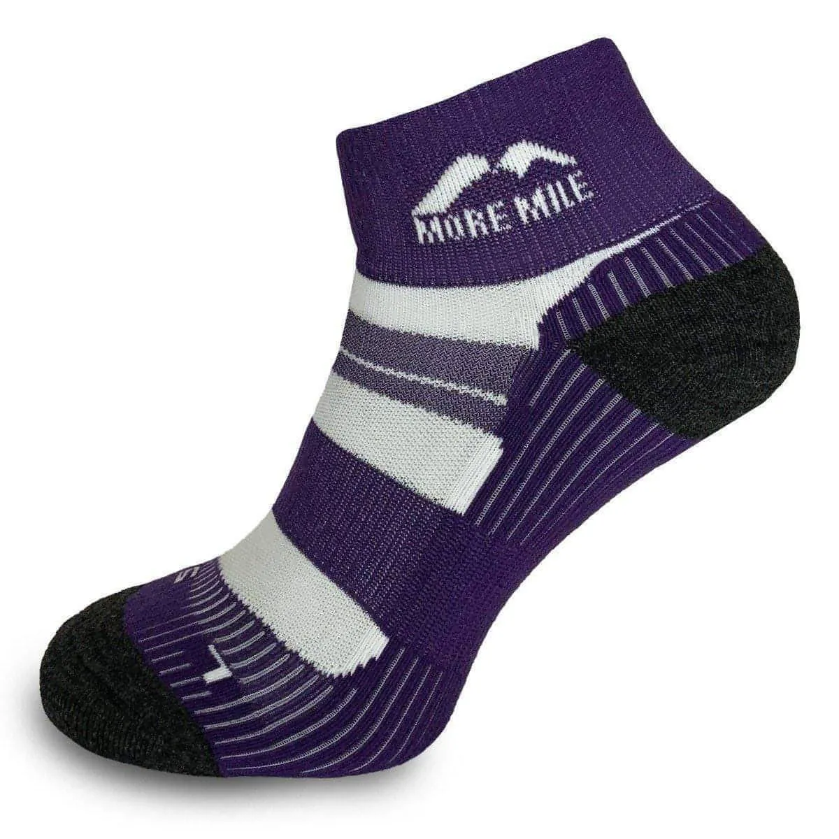 More Mile Endurance Womens Running Socks - Purple