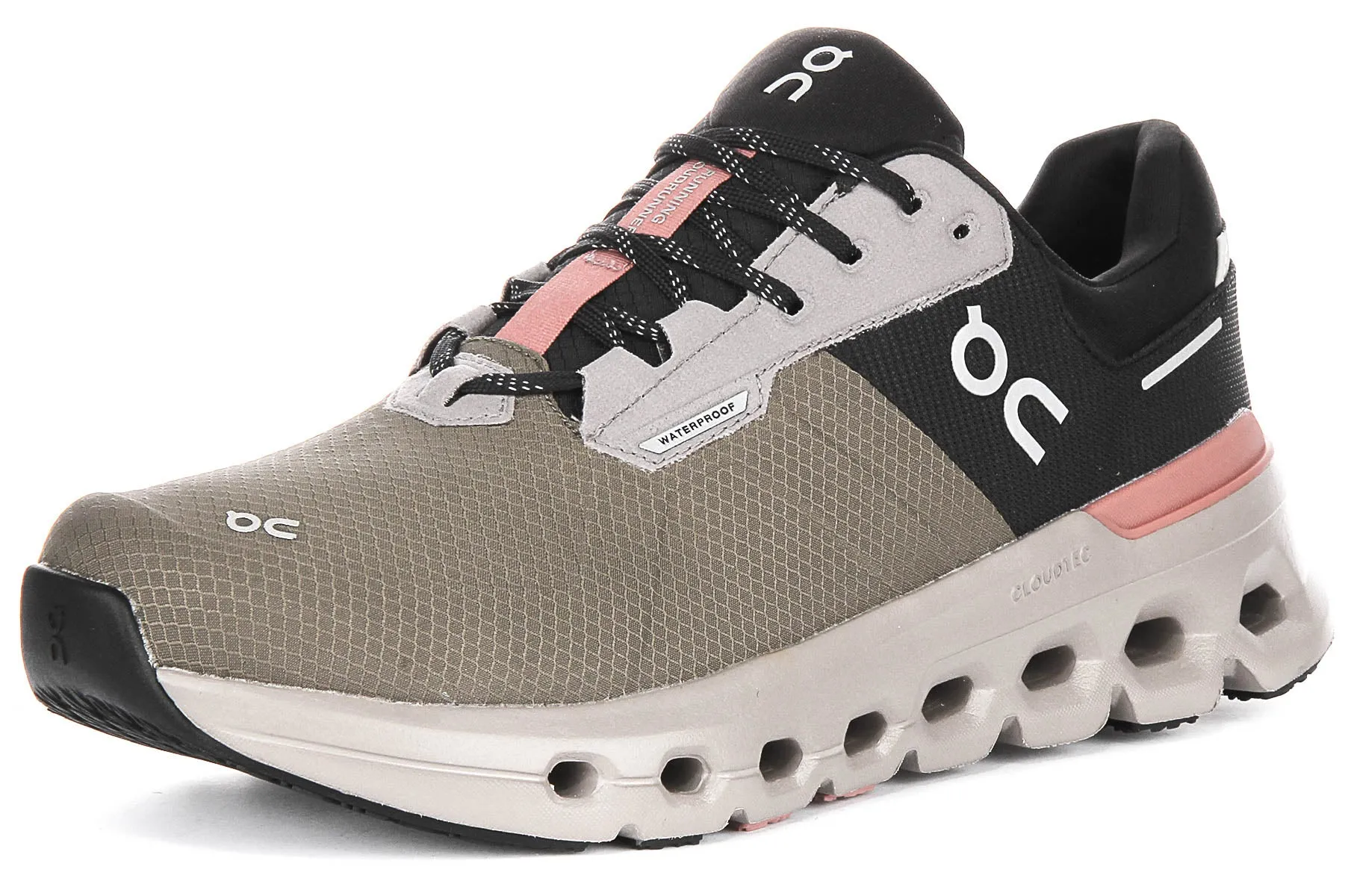 On Running Cloudrunner 2 Waterproof In Black Olive For Women