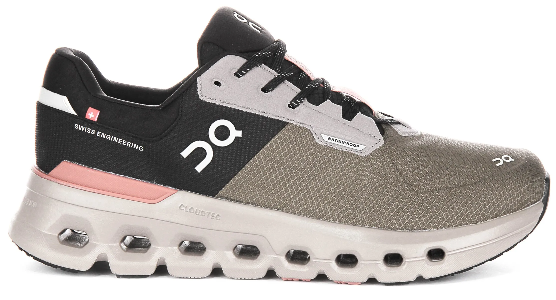 On Running Cloudrunner 2 Waterproof In Black Olive For Women