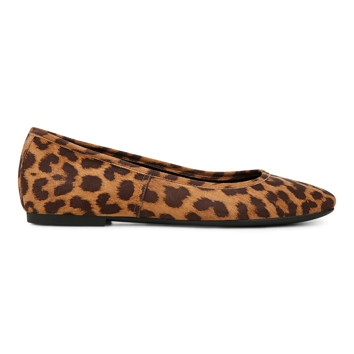 Orinda Square Toe Ballet Flat (Wide)