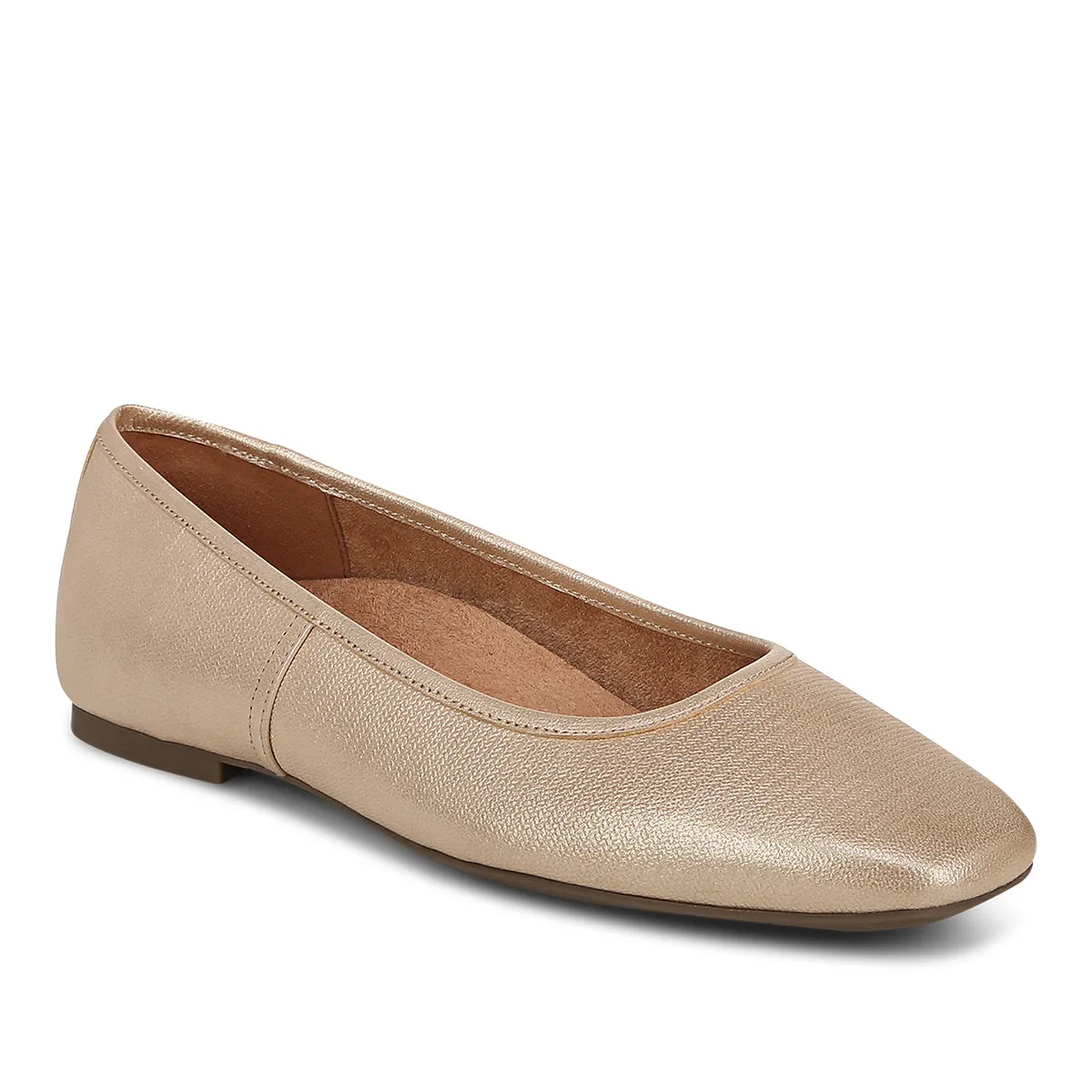 Orinda Square Toe Ballet Flat (Wide)