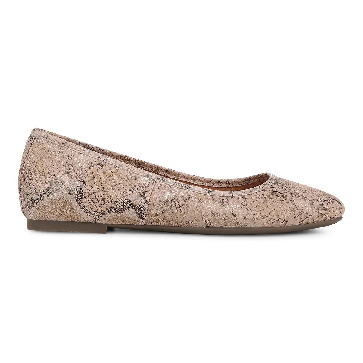 Orinda Square Toe Ballet Flat (Wide)